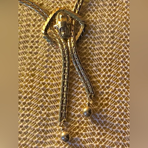 Vintage Gold plated double Cuban or cable style chain necklace - Picture 6 of 14